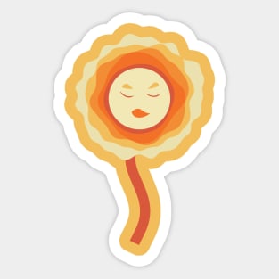 Margy - Sunflower Sticker